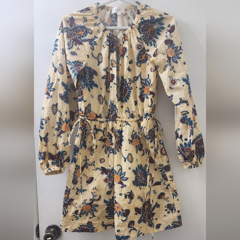 A.L.C dress, size 00, floral.